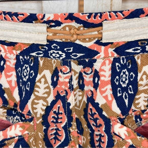 Anthropologie Pilcro Ikat Cropped Pants 26p - Picture 7 of 9